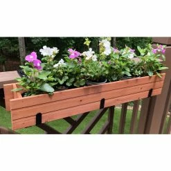 Vigoro Adjustable Window Planter Box Single Metal Bracket -VIGORO Store black metal vigoro plant hangers 51472 44 1000