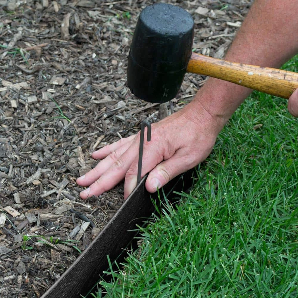 Vigoro 20 ft. Premium Black Composite Edging 8 Vigoro 20 ft. Premium Black Composite Edging - Image 6