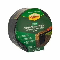 Vigoro 20 ft. Premium Black Composite Edging 13 Vigoro 20 ft. Premium Black Composite Edging -VIGORO Store black vigoro brick edging 903002vg c3 1000