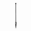 Vigoro Empire/Westbrook 41 in. x 2.3 in. x 2.3 in. Black Steel Fence Post 2 Vigoro Empire/Westbrook 41 in. x 2.3 in. x 2.3 in. Black Steel Fence Post -VIGORO Store black vigoro garden fencing 860398 64 1000