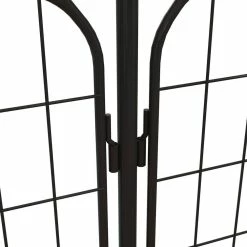 Vigoro Rockdale 41.9 in. Black Steel Fence Gate 17 Vigoro Rockdale 41.9 in. Black Steel Fence Gate -VIGORO Store black vigoro garden fencing 860442 1d 1000