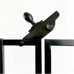 Vigoro 37.2 in. H x 55.7 in. W Steel 3-Rail Garden Fence Gate 22 Vigoro 37.2 in. H x 55.7 in. W Steel 3-Rail Garden Fence Gate -VIGORO Store black vigoro garden fencing 860718 c3 1000