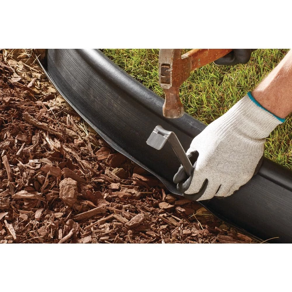 Vigoro Heavy-Duty 50 ft. Landscape Plastic Edging 4 Vigoro Heavy-Duty 50 ft. Landscape Plastic Edging - Image 2
