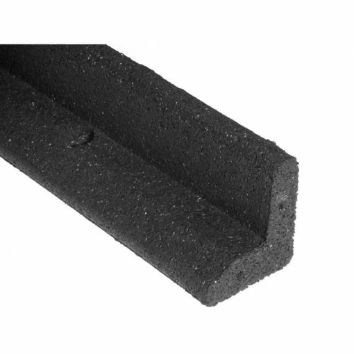 Vigoro EcoBorder 4 ft. Black Rubber Landscape Edging (Single) -VIGORO Store black vigoro rubber edging ecobrd blk 4 ft 64 1000