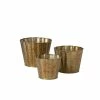 SULLIVANS Brown Metal Flower Pots (Set of 3) 1 SULLIVANS Brown Metal Flower Pots (Set of 3) -VIGORO Store brown sullivans plant pots met1578 64 1000