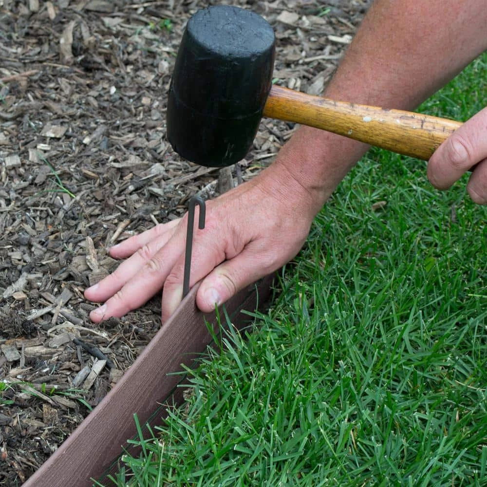Vigoro 20 ft. Premium Brown Composite Edging 4 Vigoro 20 ft. Premium Brown Composite Edging - Image 2