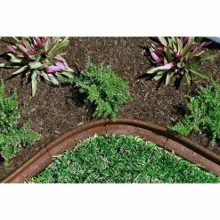 Vigoro EcoBorder 4 ft. Brown Rubber Landscape Edging (48-Count/Pallet) 20 Vigoro EcoBorder 4 ft. Brown Rubber Landscape Edging (48-Count/Pallet) -VIGORO Store brown vigoro rubber edging ecobrd br 48 d4 1000