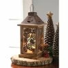 SULLIVANS Brown Metal and Wood Pinecone Lantern 2 SULLIVANS Brown Metal and Wood Pinecone Lantern -VIGORO Store browns tans sullivans outdoor lanterns met1767 64 1000