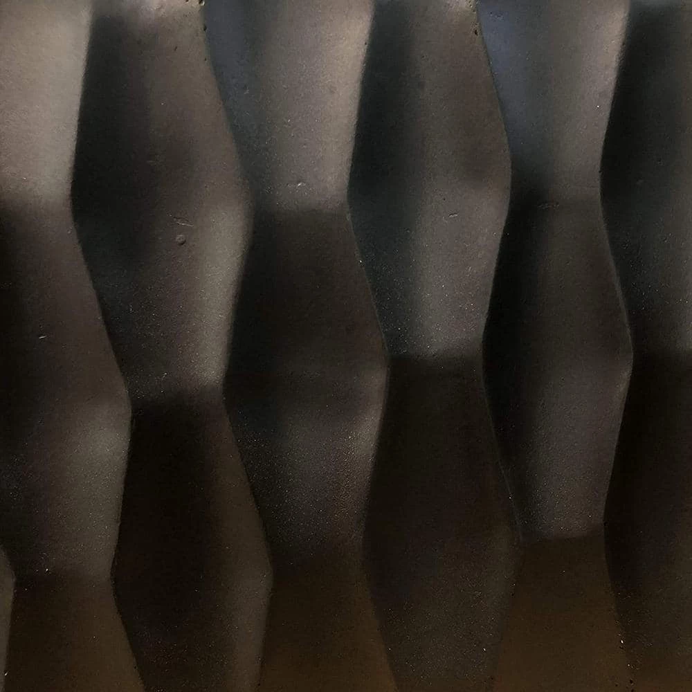 KANTE 31.5 in. L Rectangular Burnished Black Concrete/Fiberglass Indoor Outdoor Elegant Retro Planter 6 KANTE 31.5 in. L Rectangular Burnished Black Concrete/Fiberglass Indoor Outdoor Elegant Retro Planter - Image 4