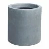 KANTE 9.8 in. W Round Charcoal Lightweight Concrete/Fiberglass Indoor Outdoor Elegant Planter 2 KANTE 9.8 in. W Round Charcoal Lightweight Concrete/Fiberglass Indoor Outdoor Elegant Planter -VIGORO Store charcoal kante plant pots osc0119a c60121 64 1000