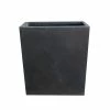 KANTE 26.8 in. Tall Charcoal Lightweight Concrete Modern Long and High Rectangle Planter 2 KANTE 26.8 in. Tall Charcoal Lightweight Concrete Modern Long and High Rectangle Planter -VIGORO Store charcoal kante plant pots rf0111a c60121 64 1000
