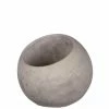 SULLIVANS Gray Cement Ball Planter 2 SULLIVANS Gray Cement Ball Planter -VIGORO Store gray sullivans plant pots cmt1105 64 1000