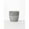 SULLIVANS Gray Cement Pot 1 SULLIVANS Gray Cement Pot -VIGORO Store gray sullivans plant pots cmt1186 64 1000