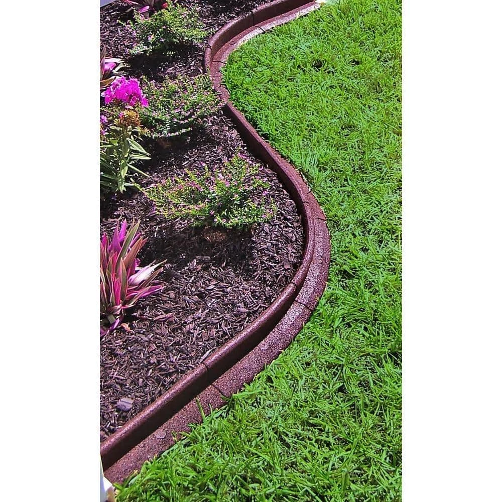 Vigoro EcoBorder 4 ft. Grey Rubber Landscape Edging (6-Pack) 13 Vigoro EcoBorder 4 ft. Grey Rubber Landscape Edging (6-Pack) - Image 11