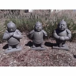 KANTE 19 in. H Sculpting Clay Lightweight Concrete/Fiberglass Indoor Outdoor Praying Standing Warrior Statue -VIGORO Store kante garden statues ospd0010a c70041 1f 1000