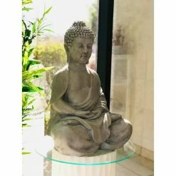 KANTE Lightweight Sitting Meditating Buddha Zen Indoor 14 KANTE Lightweight Sitting Meditating Buddha Zen Indoor -VIGORO Store kante garden statues r141006 c80021 1f 1000