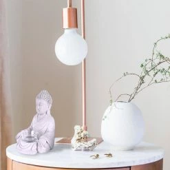 KANTE 6.5 in. H Gray Cement Sitting Buddha Garden Statue Tealight Candle Holder Ornament (2-Pack) 13 KANTE 6.5 in. H Gray Cement Sitting Buddha Garden Statue Tealight Candle Holder Ornament (2-Pack) -VIGORO Store kante garden statues sx20200177 44 1000