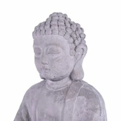 KANTE 14.17 in. H Gray Cement Meditating Buddha Garden Statue Tealight Candle Holder Ornament 13 KANTE 14.17 in. H Gray Cement Meditating Buddha Garden Statue Tealight Candle Holder Ornament -VIGORO Store kante garden statues sx20200179 44 1000