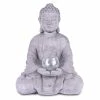 KANTE 14.17 in. H Gray Cement Meditating Buddha Garden Statue Tealight Candle Holder Ornament 2 KANTE 14.17 in. H Gray Cement Meditating Buddha Garden Statue Tealight Candle Holder Ornament -VIGORO Store kante garden statues sx20200179 64 1000