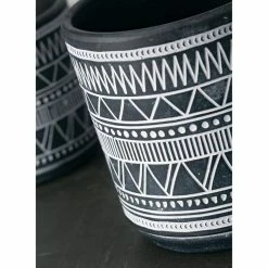 SULLIVANS Multi-Color Ceramic Flower Pots (Set of 2) -VIGORO Store multicolor sullivans plant pots cm2911 4f 1000