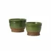 SULLIVANS Multi-Color Ceramic Planter (Set of 2) 2 SULLIVANS Multi-Color Ceramic Planter (Set of 2) -VIGORO Store multicolor sullivans plant pots cm2925 64 1000