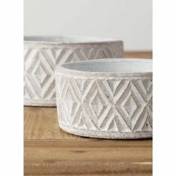 SULLIVANS Multi-Color Cement Planter (Set of 2) 9 SULLIVANS Multi-Color Cement Planter (Set of 2) -VIGORO Store multicolor sullivans plant pots cmt1184 1f 1000