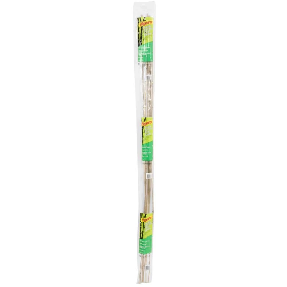 Vigoro 5 ft. Natural Bamboo Stake 3 Vigoro 5 ft. Natural Bamboo Stake