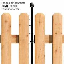 Vigoro 37.1 in. H x 45.35 in. W Cedar Garden Fence Panel 18 Vigoro 37.1 in. H x 45.35 in. W Cedar Garden Fence Panel -VIGORO Store natural cedar wood vigoro garden fencing 860664 40 1000