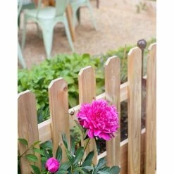 Vigoro 37.1 in. H x 45.35 in. W Cedar Garden Fence Panel 24 Vigoro 37.1 in. H x 45.35 in. W Cedar Garden Fence Panel -VIGORO Store natural cedar wood vigoro garden fencing 860664 4f 1000