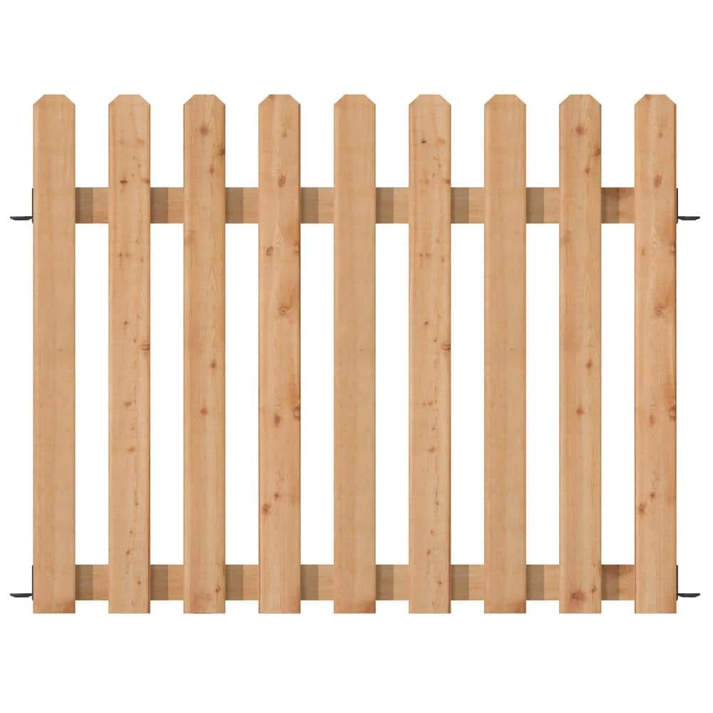 Vigoro 37.1 in. H x 45.35 in. W Cedar Garden Fence Panel 3 Vigoro 37.1 in. H x 45.35 in. W Cedar Garden Fence Panel