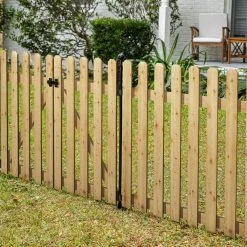 Vigoro 37.1 in. H x 45.35 in. W Cedar Garden Fence Panel 23 Vigoro 37.1 in. H x 45.35 in. W Cedar Garden Fence Panel -VIGORO Store natural cedar wood vigoro garden fencing 860664 c3 1000