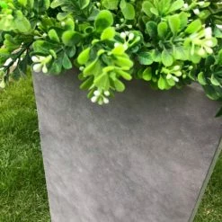 KANTE 20 in. H Square Natural Concrete/Fiberglass Indoor Outdoor Modern Seamless Tall Planter 10 KANTE 20 in. H Square Natural Concrete/Fiberglass Indoor Outdoor Modern Seamless Tall Planter -VIGORO Store natural concrete kante plant pots osf0002a c80021 4f 1000
