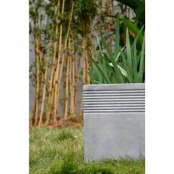 KANTE 15 in. W Square Natural Concrete/Fiberglass Indoor Outdoor Elegant Planter 16 KANTE 15 in. W Square Natural Concrete/Fiberglass Indoor Outdoor Elegant Planter -VIGORO Store natural concrete kante plant pots osf0128b c80021 4f 1000