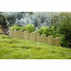 Vigoro Natural Pipe Organ 8 in. Bamboo Garden Fence -VIGORO Store natural vigoro garden fencing 4477408 31 1000