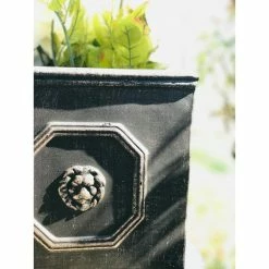 KANTE 12.6 in. Tall Oil Rubbed Bronze Lightweight Concrete Classic Square English Style Lion Head Planter 8 KANTE 12.6 in. Tall Oil Rubbed Bronze Lightweight Concrete Classic Square English Style Lion Head Planter -VIGORO Store oil rubbed bronze kante plant pots rf0172b c80201 4f 1000