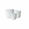 KANTE 15.8 in. x 12.9 in. & 9.8 in. W Round Pure White Concrete/Fiberglass Indoor Outdoor Modern Seamless Planters (Set of 3) 2 KANTE 15.8 in. x 12.9 in. & 9.8 in. W Round Pure White Concrete/Fiberglass Indoor Outdoor Modern Seamless Planters (Set of 3) -VIGORO Store pure white kante plant pots osc0119abc c80011 64 1000