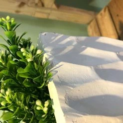 KANTE 23.6 in. H Square Pure White Concrete/Fiberglass Indoor Outdoor Elegant Retro Tall Planter 11 KANTE 23.6 in. H Square Pure White Concrete/Fiberglass Indoor Outdoor Elegant Retro Tall Planter -VIGORO Store pure white kante plant pots osf0202b c80011 4f 1000