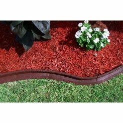 Vigoro EcoBorder 4 ft. Red Rubber Edging (48-Count/Pallet) 21 Vigoro EcoBorder 4 ft. Red Rubber Edging (48-Count/Pallet) -VIGORO Store red vigoro rubber edging ecobrd rd 48 44 1000