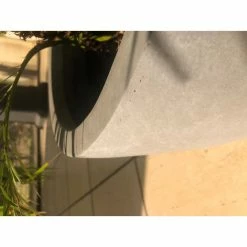 KANTE 9 in. Tall Slate Gray Lightweight Concrete Modern Outdoor Round Planter 11 KANTE 9 in. Tall Slate Gray Lightweight Concrete Modern Outdoor Round Planter -VIGORO Store slate gray kante plant pots rc0050a c60611 44 1000