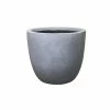 KANTE 9 in. Tall Slate Gray Lightweight Concrete Modern Outdoor Round Planter 1 KANTE 9 in. Tall Slate Gray Lightweight Concrete Modern Outdoor Round Planter -VIGORO Store slate gray kante plant pots rc0050a c60611 64 1000