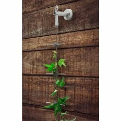 Vigoro 8 ft. Stainless Steel Wire Rope Plant Trellis 9 Vigoro 8 ft. Stainless Steel Wire Rope Plant Trellis -VIGORO Store stainless steel vigoro tomato cages 822222 1f 1000