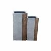 KANTE 28 in. and 24 in. Tall Timber Ridge Lightweight Concrete Tall Modern Square Outdoor Planter Set 1 KANTE 28 in. and 24 in. Tall Timber Ridge Lightweight Concrete Tall Modern Square Outdoor Planter Set -VIGORO Store timber ridge kante plant pots rf0218bc c80811 64 1000