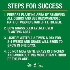 Vigoro 3 lbs. Tall Fescue Grass Seed Blend with Water Saver Seed Coating -VIGORO Store vigoro grass seed 25684 77 1000