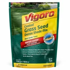 Vigoro 3 lbs. Dense Shade Grass Seed Mix with Water Saver Seed Coating