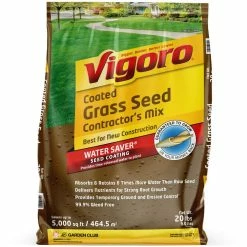 Vigoro 20 lbs. Contractor's Grass Seed Northern Mix with Water Saver Seed Coating