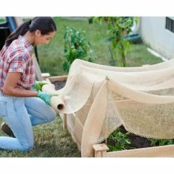 Vigoro 3 ft. x 24 ft. 100% Natural Burlap Landscape Fabric (2-Pack) 17 Vigoro 3 ft. x 24 ft. 100% Natural Burlap Landscape Fabric (2-Pack) -VIGORO Store vigoro landscape fabric nmvb0324 2pk 77 1000
