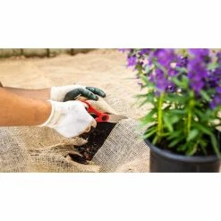 Vigoro 3 ft. x 24 ft. 100% Natural Burlap Landscape Fabric -VIGORO Store vigoro landscape fabric nmvb0324 77 1000