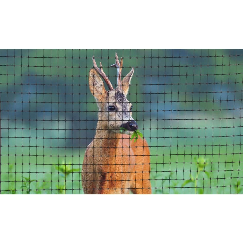 Vigoro 7 ft. x 100 ft. Polypropylene Deer Block Netting Barrier, UV Treated 8 Vigoro 7 ft. x 100 ft. Polypropylene Deer Block Netting Barrier, UV Treated - Image 6