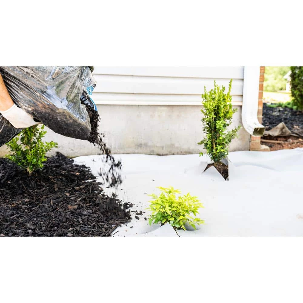 Vigoro 4 ft. x 50 ft. Matrix Grid Landscape Fabric 10 Vigoro 4 ft. x 50 ft. Matrix Grid Landscape Fabric - Image 8