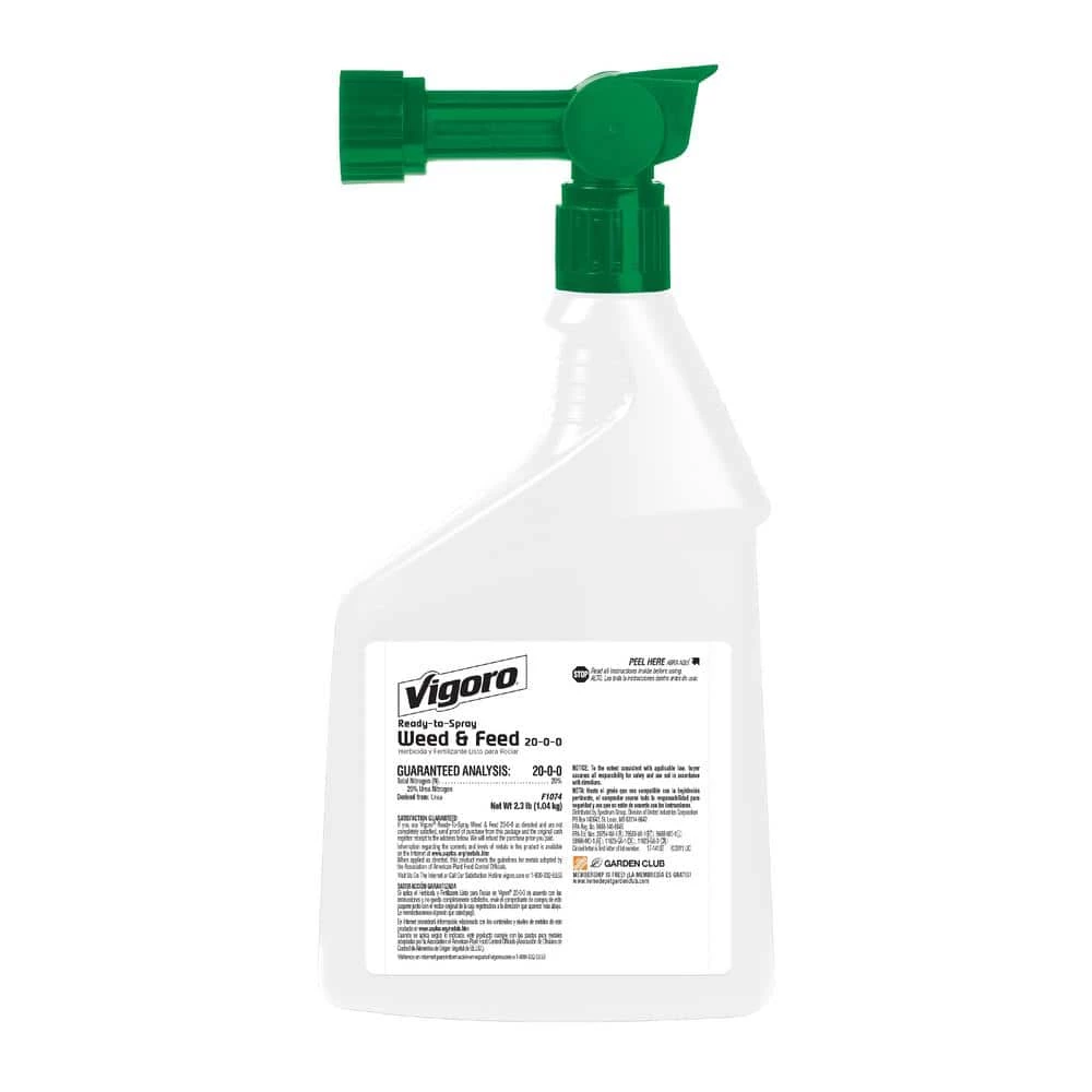 Vigoro 32 oz. 7,500 sq. ft. Spring Ready-to-Spray Concentrate Weed and Feed Lawn Fertilizer 7 Vigoro 32 oz. 7,500 sq. ft. Spring Ready-to-Spray Concentrate Weed and Feed Lawn Fertilizer - Image 5